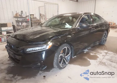 2021 Honda Accord Sport 2.0T z USA, uszkodzony, nr VIN 1HGCV2F35MA000525